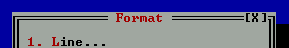 WP dialog box with X-mark between square brackets near right end of top border