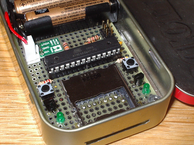 Closeup of the electronics Closeup of the electronics