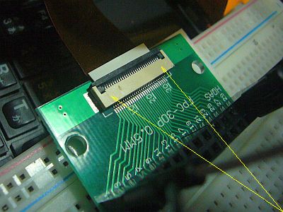 図3:「コネクタ・ピン」の接触不良? <click>→図4:ジャンパー線も不良化?!