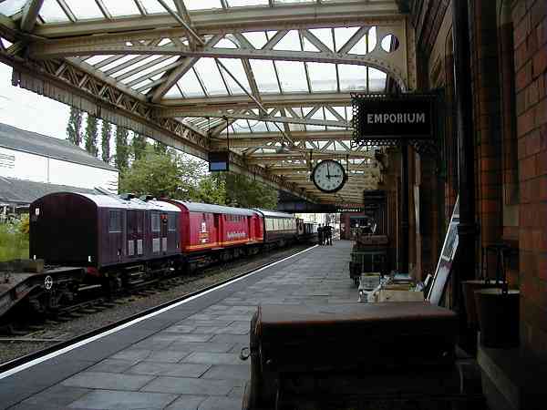Loughborough station's great canopy